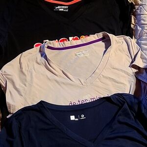 Set of 3 work out shirts.